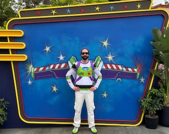 Camisa de manga larga para hombre inspirada en Buzz Lightyear