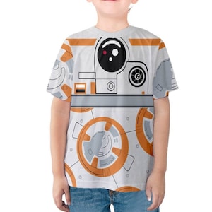 Maglietta ispirata a BB-8 per bambini