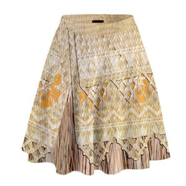 Moana Inspired High Waisted Skirt