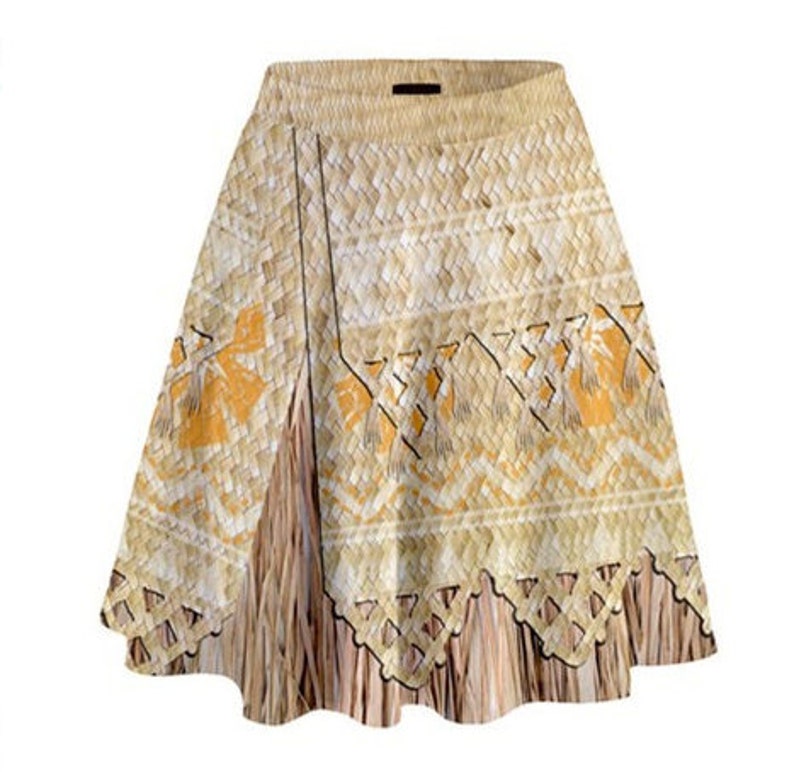 Moana Inspired High Waisted Skirt Etsy