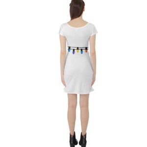 EVE Inspired Short Sleeve Skater Dress image 5