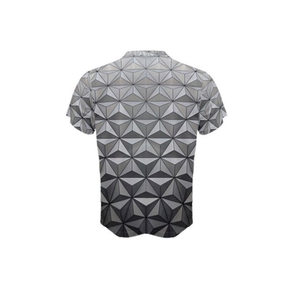 Men's Spaceship Earth Epcot Inspired ATHLETIC Short Sleeve Shirt