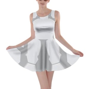 Abito skater da donna ispirato a Gem Siren Tron Legacy