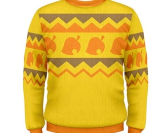 Sudadera unisex de cuello redondo inspirada en Tom Nook