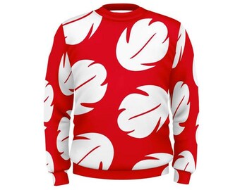 Bluza z okrągłym dekoltem inspirowana Lilo unisex