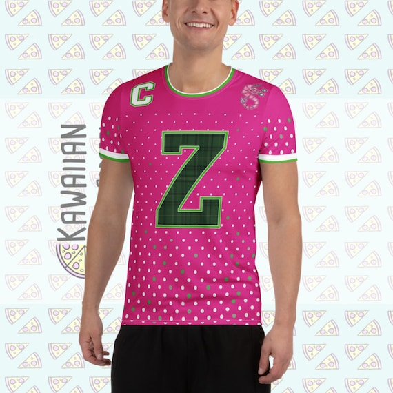 Men's Zed Zombies Football Jersey Inspired Athletic Short Sleeve T