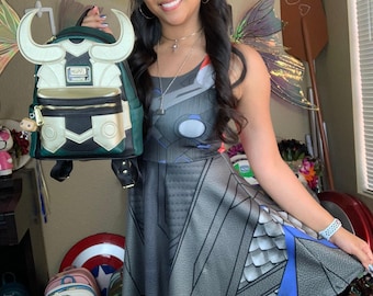 Women's Thor Inspired Skater Dress