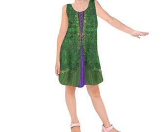 Kid's Winifred Sanderson Inspired Sleeveless Dress