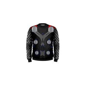 Sudadera unisex de cuello redondo inspirada en Thor