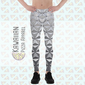 Men's Spaceship Earth Epcot Inspired Leggings