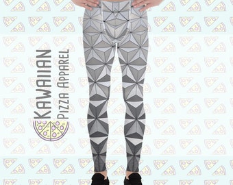 RUSH ORDER: Men's Spaceship Earth Epcot Inspired Leggings