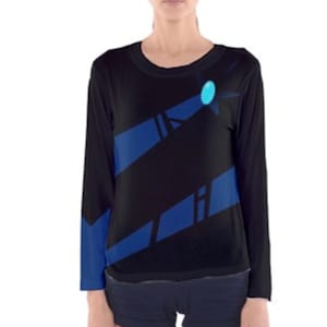 Women&#39;s Cassandra Moonstone Inspired Long Sleeve V-Neck Shirt