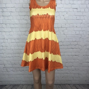 Women&#39;s George Sanderson Inspired Sleeveless Flare Dress
