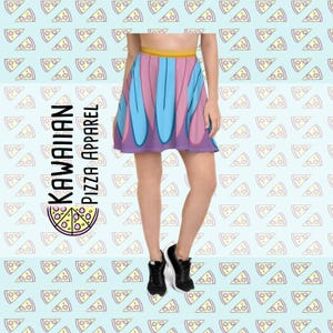Women&#39;s Mrs. Potts Inspired Skater Skirt