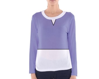 Women's Daisy Long Sleeve V-Neck Shirt