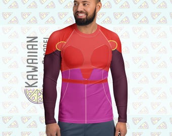 Men's Honey Lemon Inspired ATHLETIC Long Sleeve