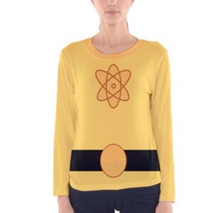 Women&#39;s Powerline  Inspired Long Sleeve V-Neck Shirt