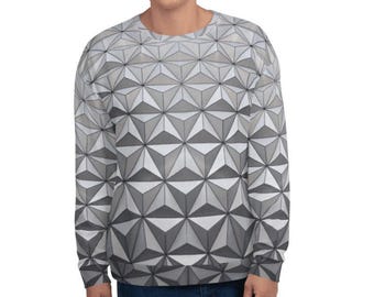Felpa girocollo unisex Epcot Spaceship Earth