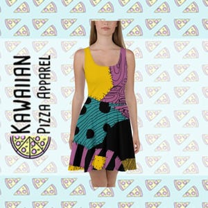 nightmare before christmas sally skater dress Plus Size - Disney The Nightmare Before Christmas Sally Lace-Up Skater Dress
