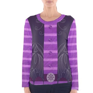 Women&#39;s Oxana Hauntley Inspired Long Sleeve V-Neck Shirt