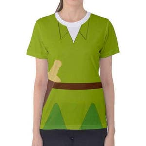 Women&#39;s Peter Pan Inspired ATHLETIC Shirt
