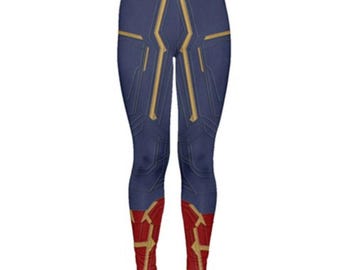 Leggings da donna ispirati al Capitano Danvers