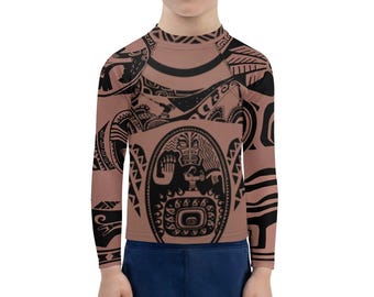 Maui-shirt (geen ketting) geïnspireerd op atletisch shirt voor kinderen