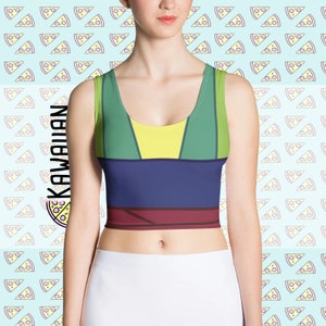 Women's Mulan Inspired Crop Top