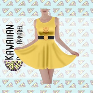 Women&#39;s Powerline  Inspired Skater Dress