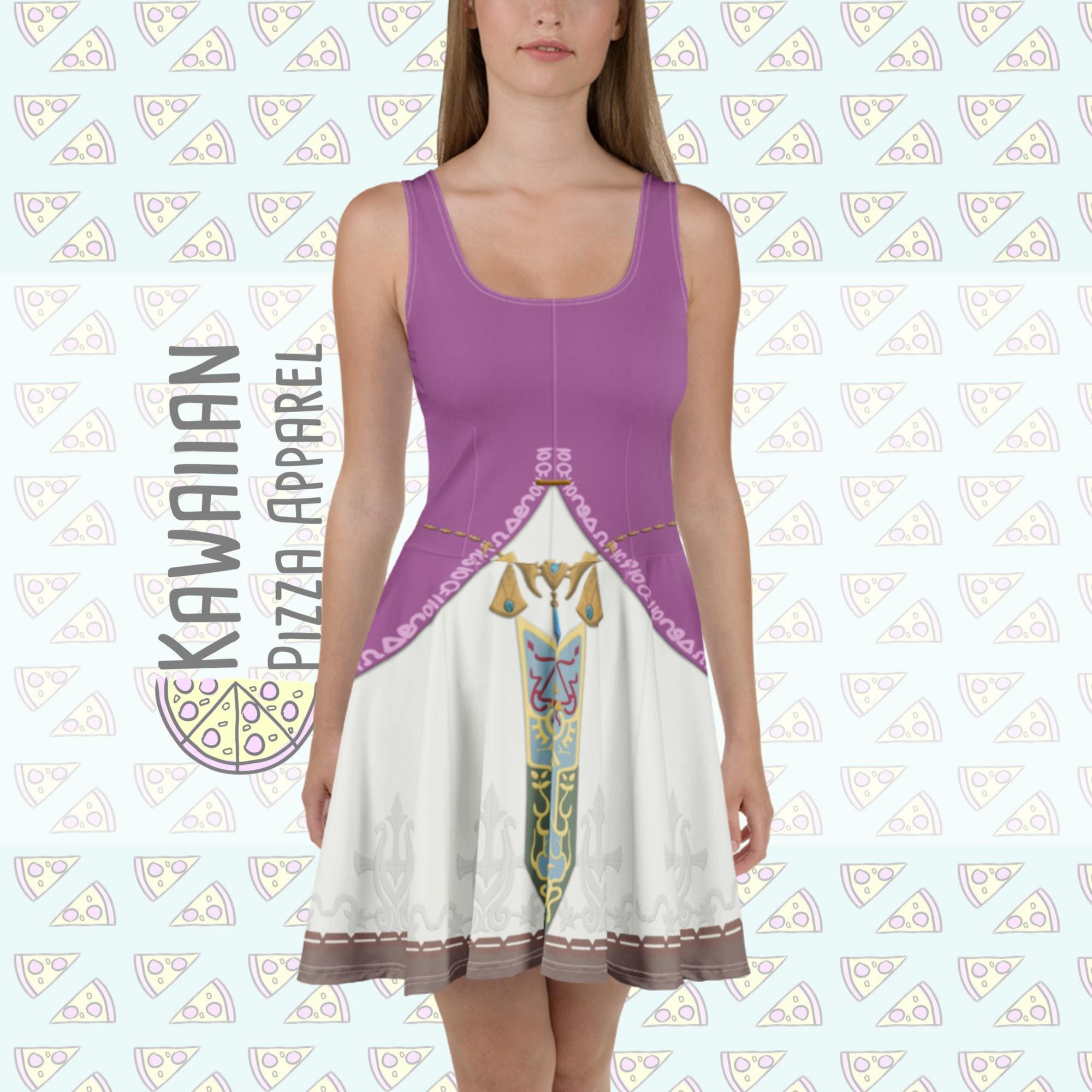legend of zelda skater dress The Legend Of Zelda: The Wind Waker Stained Glass Dress