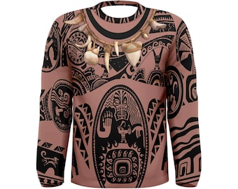 Men's Maui Inspired Long Sleeve Shirt