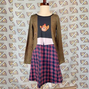 Kid's Margo Despicable Me Inspired Long Sleeve Dress afbeelding 1