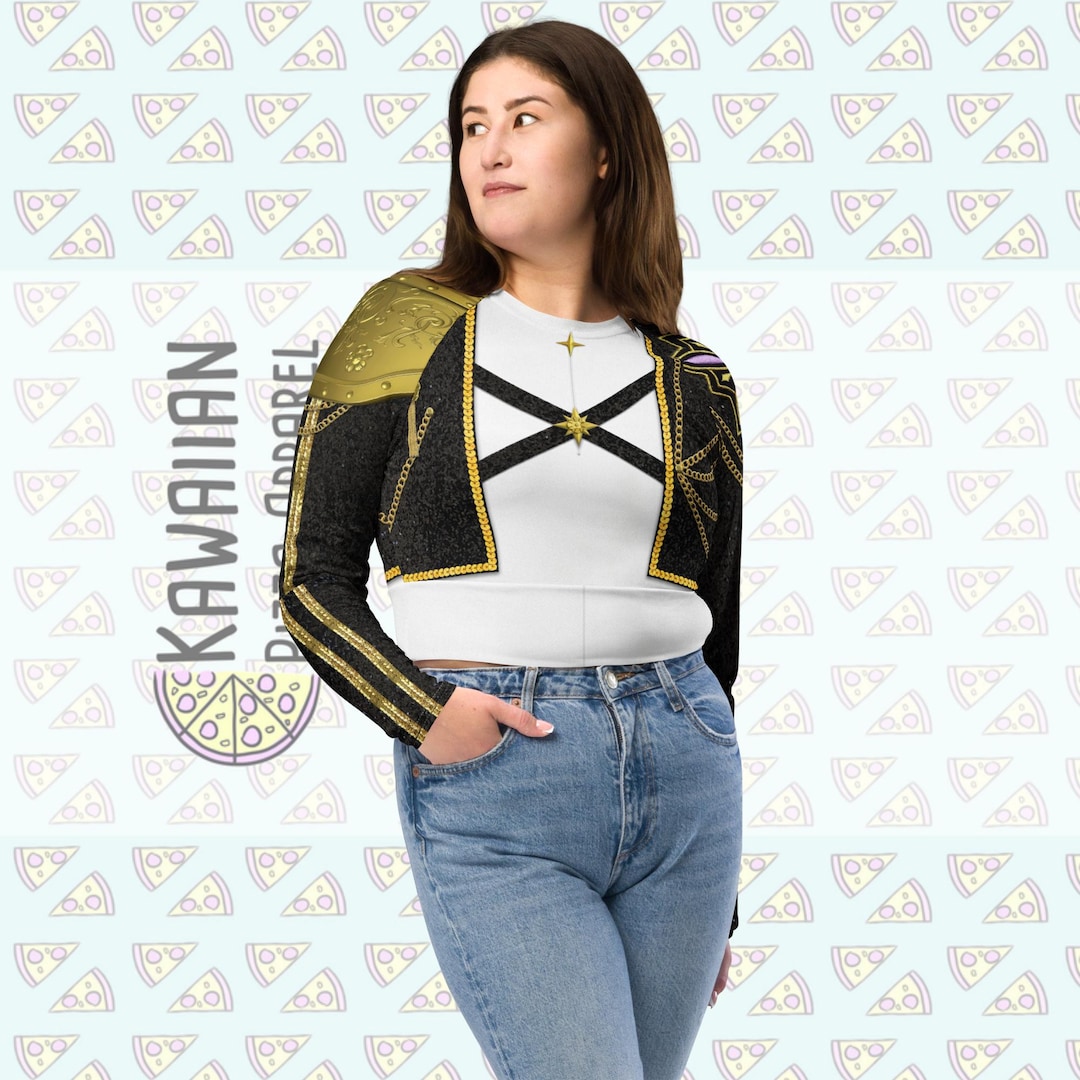 トップス Rumi Women's Rumi Inspired Recycled Long-sleeve Crop Top - Etsy Israel