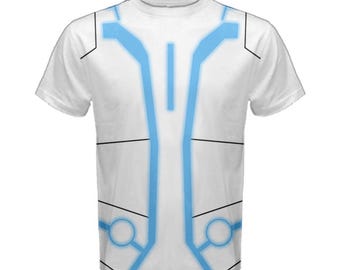 Men's Tron Inspired Short Sleeve Shirt