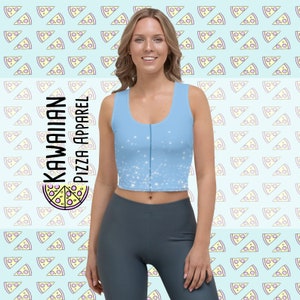 Women&#39;s Cinderella Inspired Crop Top