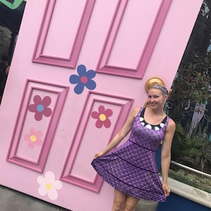 Women&#39;s Boo Inspired Sleeveless Flare Dress