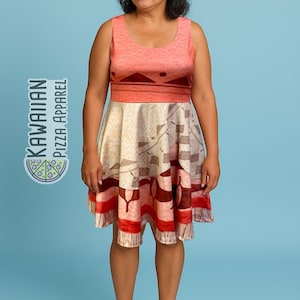 Damen Oma Tala inspiriert Skater Kleid