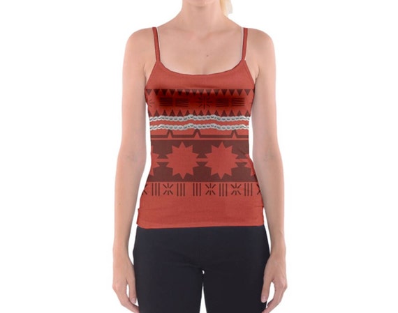 orange spaghetti strap tank top