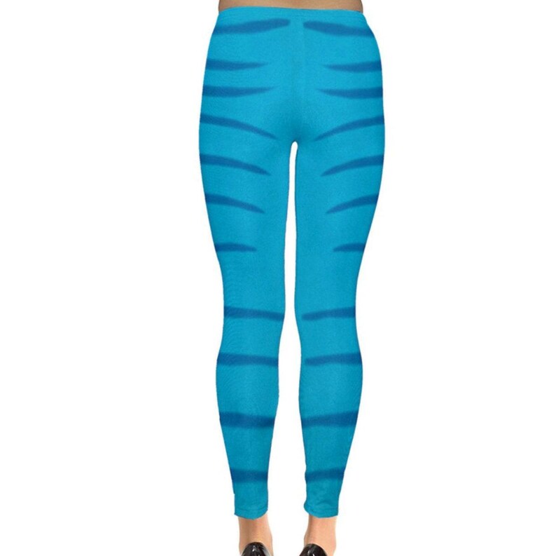 Avatar Costume Leggings - Women's Disneybound Navi Style image 2