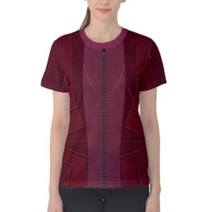 Women&#39;s Wanda Scarlet Witch Inspired Shirt