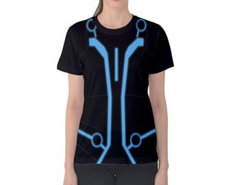 Women's Tron Inspired ATHLETIC Shirt