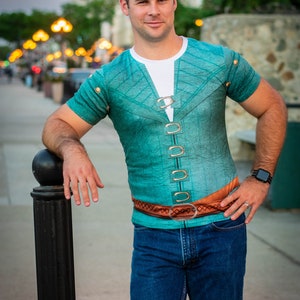 Men&#39;s Flynn Rider Inspired Shirt