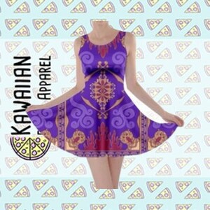 RUSH ORDER: Magic Carpet Inspired Skater Dress