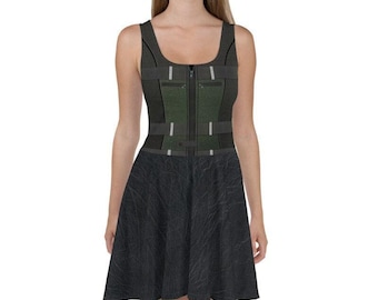 Women's Natasha Inspired Skater Dress