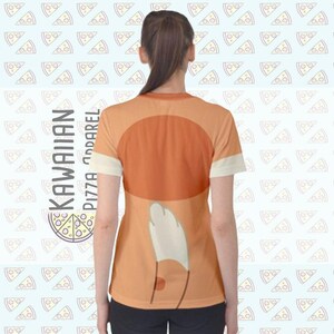 Camisa feminina de manga curta inspirada no bingo