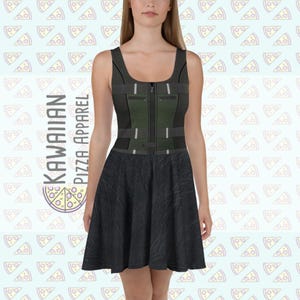 Women's Natasha Inspired Skater Dress