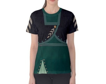 Op Queen Anna geïnspireerd damesshirt