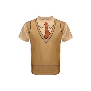Men&#39;s Prince Naveen Inspired Short Sleeve Shirt