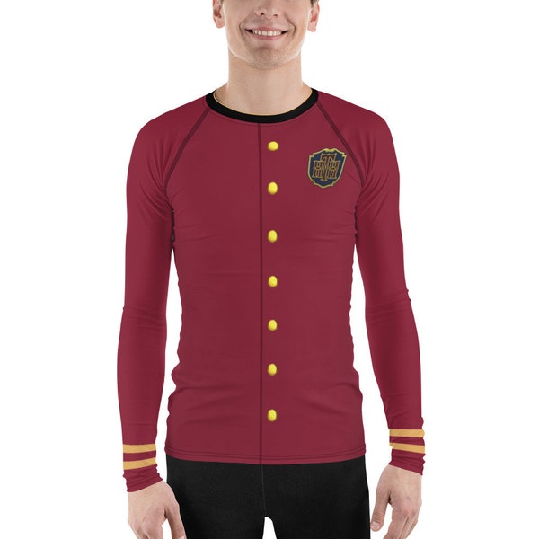 RUSH ORDER: Men's Tower of Terror Bellhop Inspired ATHLETIC Long Sleeve Shirt