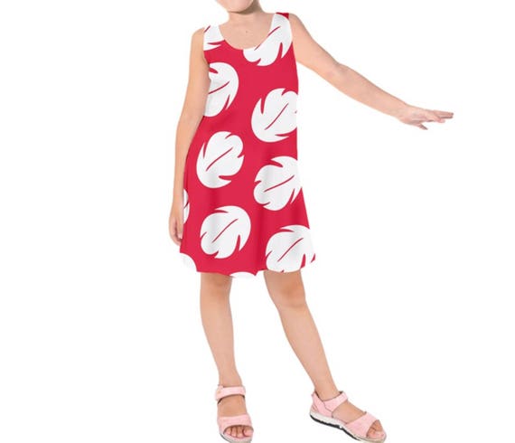 Disney - Robe fille imprimé Lilo Et Stitch en coton